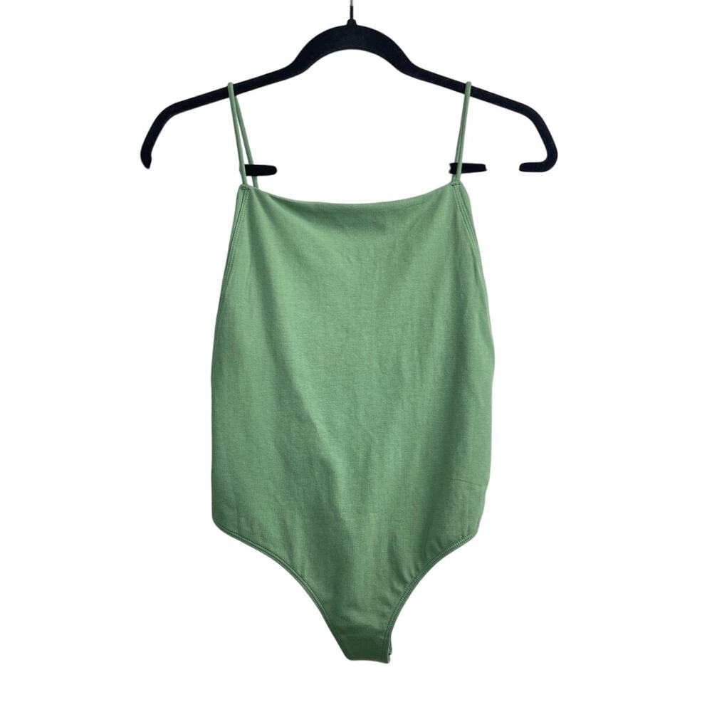 Free People Intimately Olive Green Bodysuit Women’s Size Medium